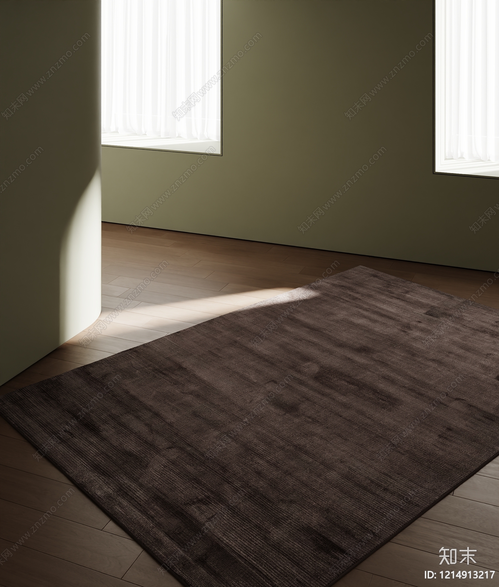 极简地毯3D模型下载【ID:1214913217】