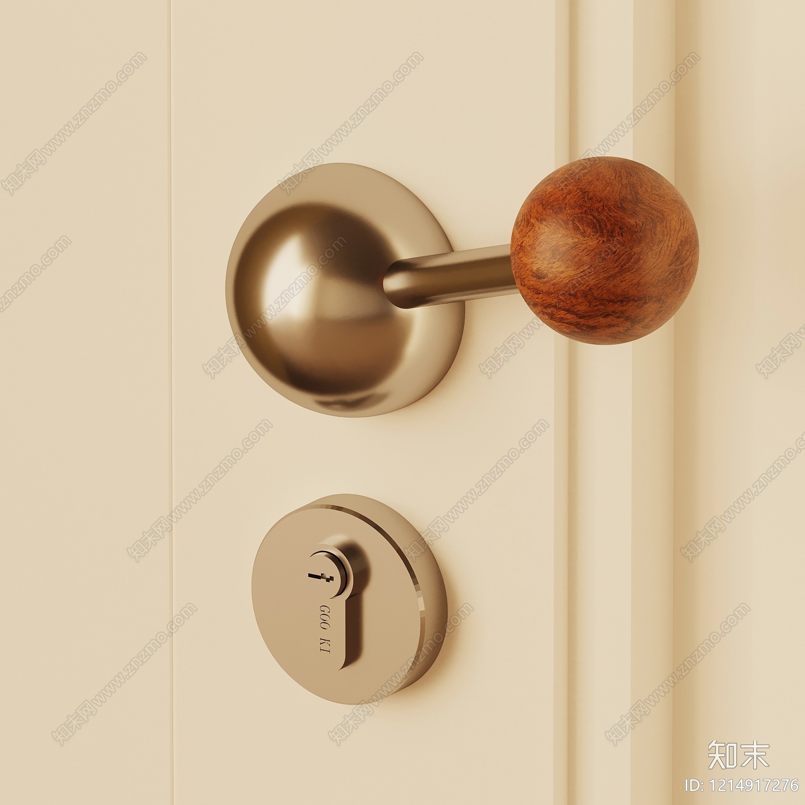 现代门把手SU模型下载【ID:1214917276】
