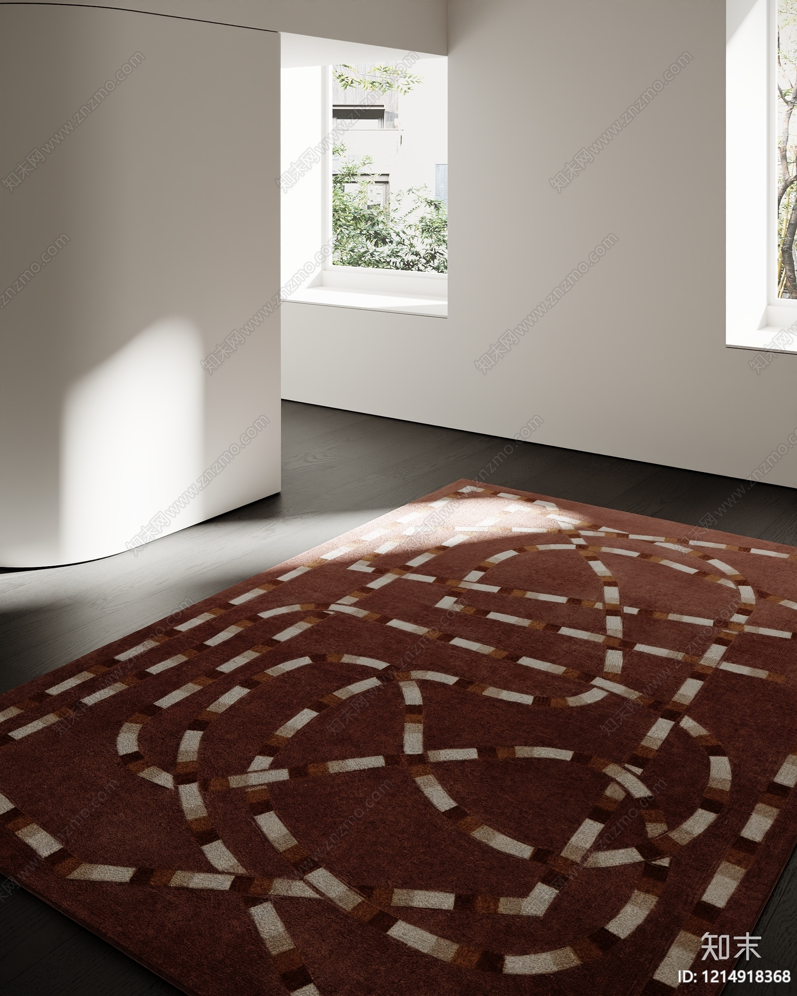 极简儿童地毯3D模型下载【ID:1214918368】