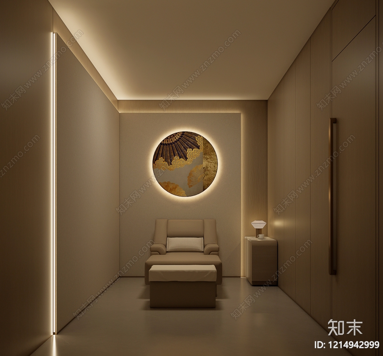 现代会所SU模型下载【ID:1214942999】