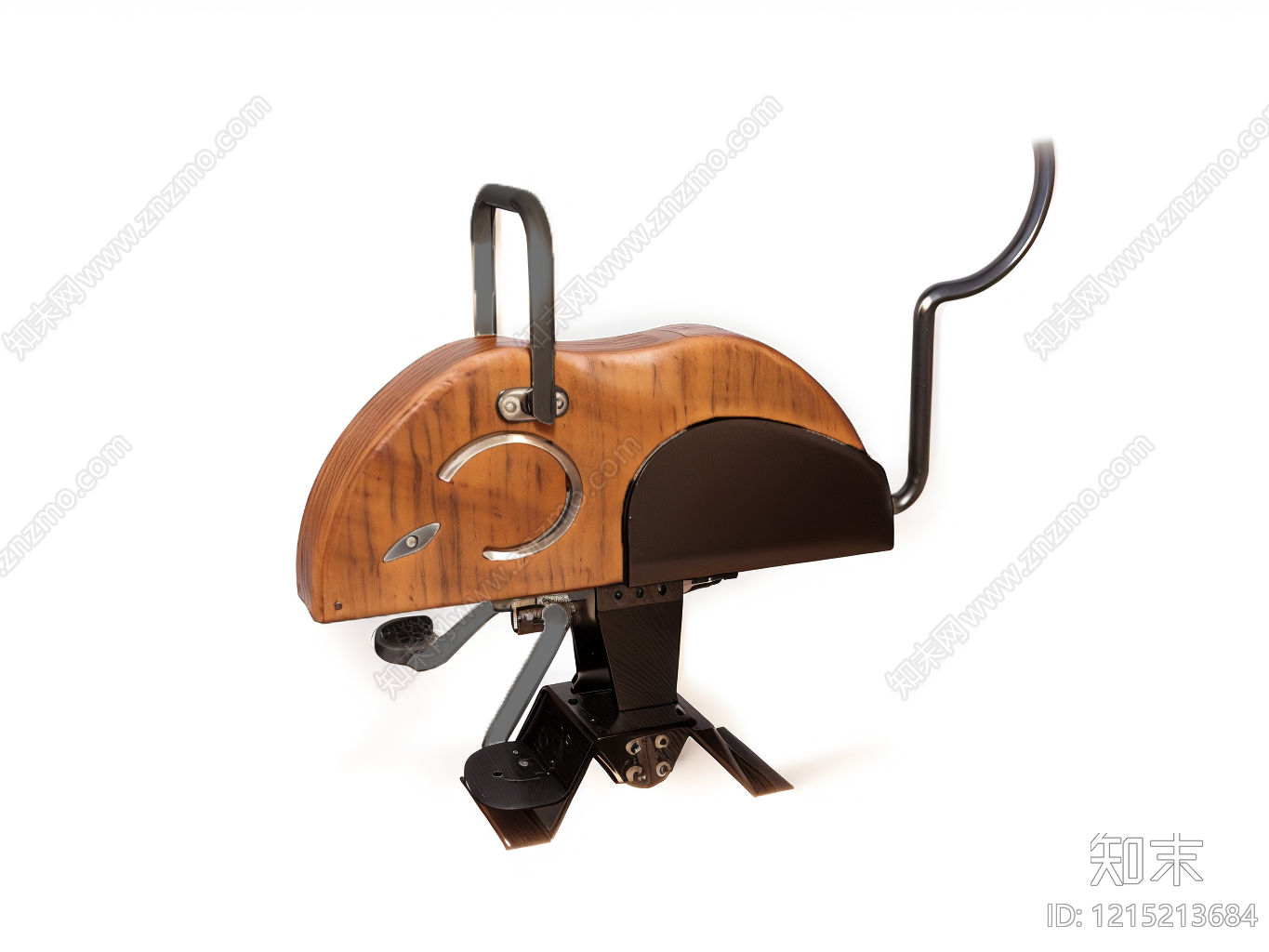 复古工业风木马SU模型下载【ID:1215213684】
