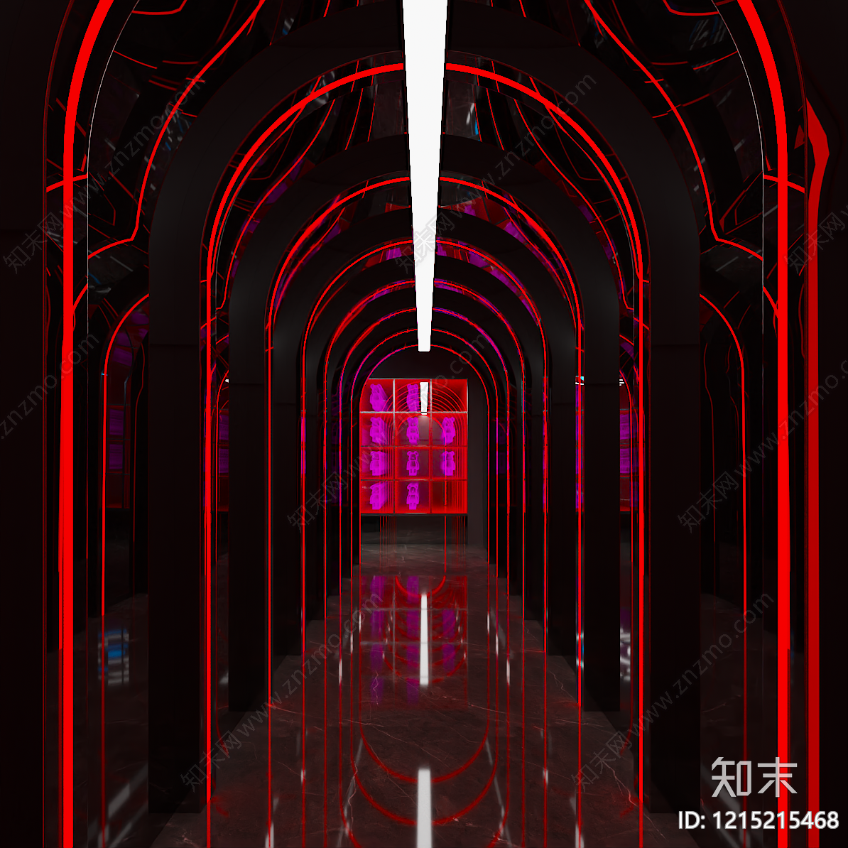 赛博朋克酒吧3D模型下载【ID:1215215468】