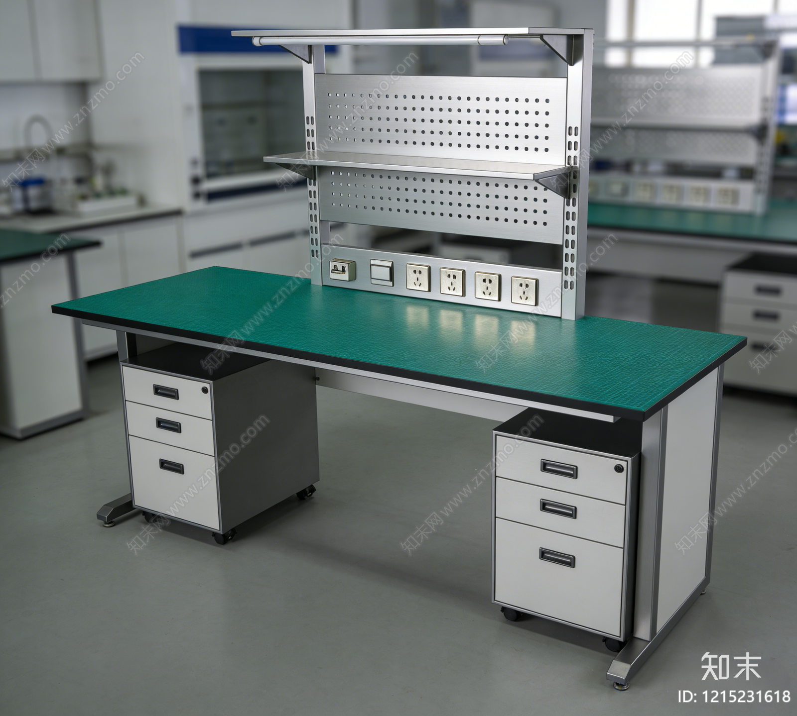 现代简约操作台SU模型下载【ID:1215231618】