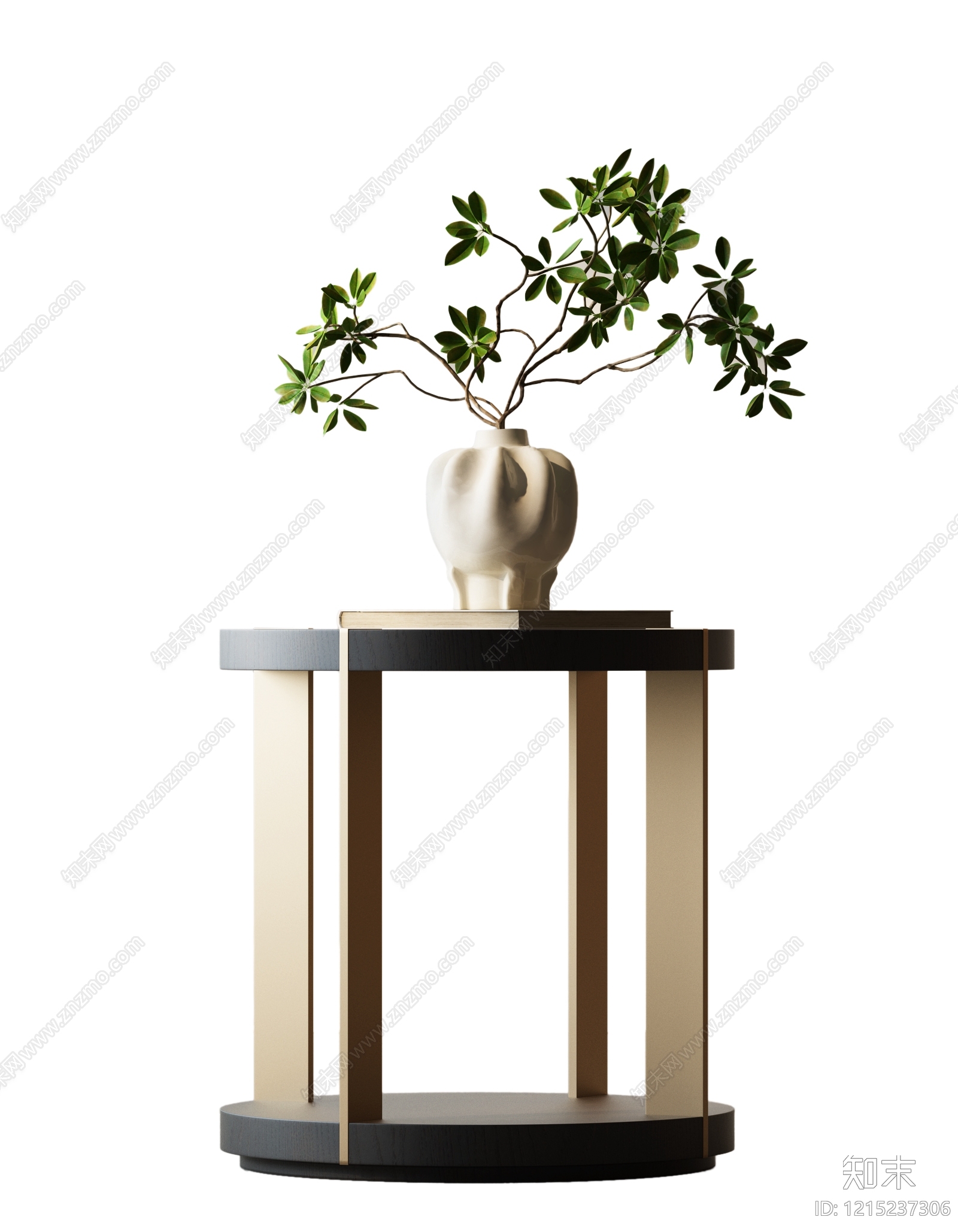 现代简约边几3D模型下载【ID:1215237306】