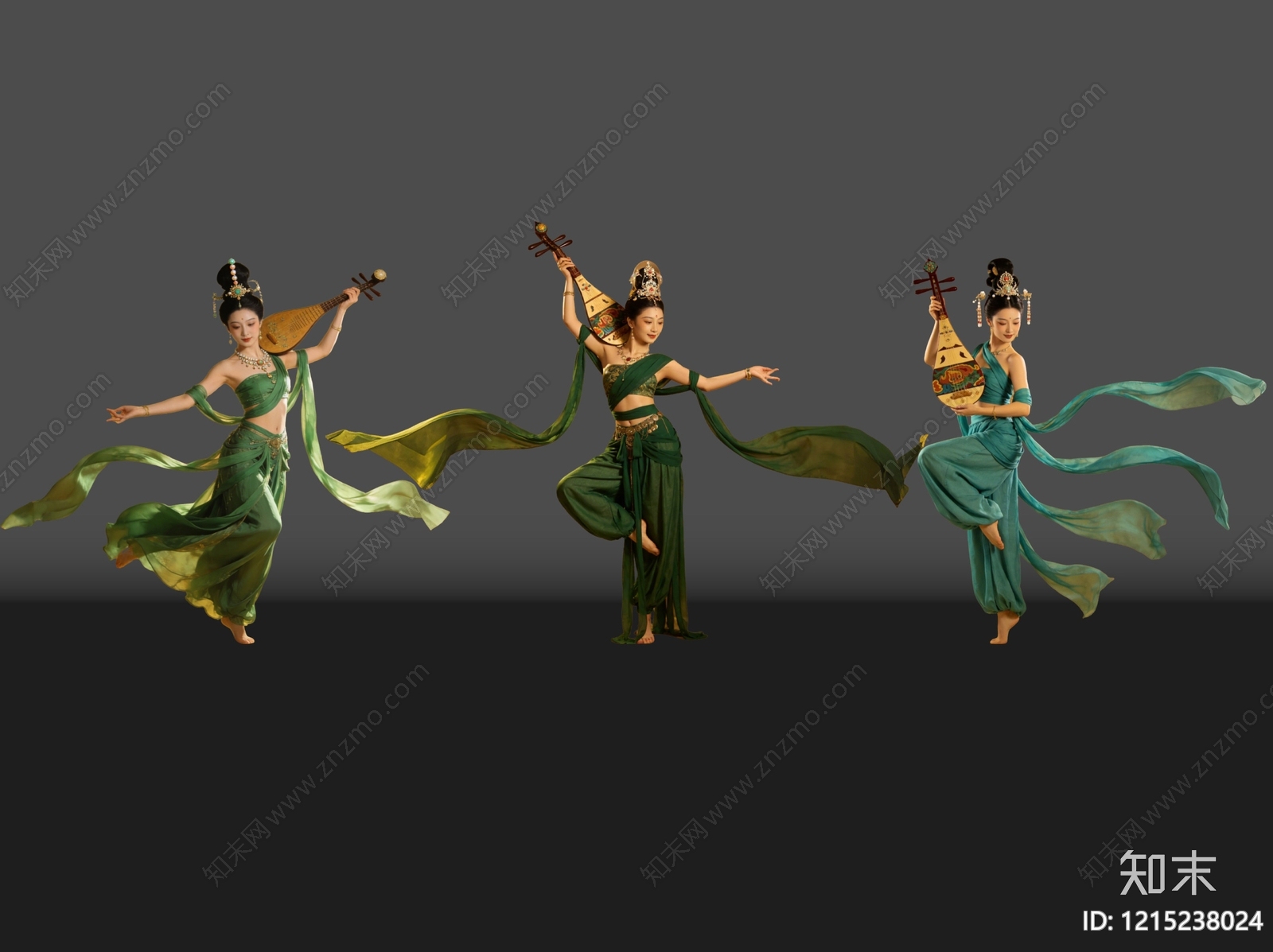 新中式多人SU模型下载【ID:1215238024】