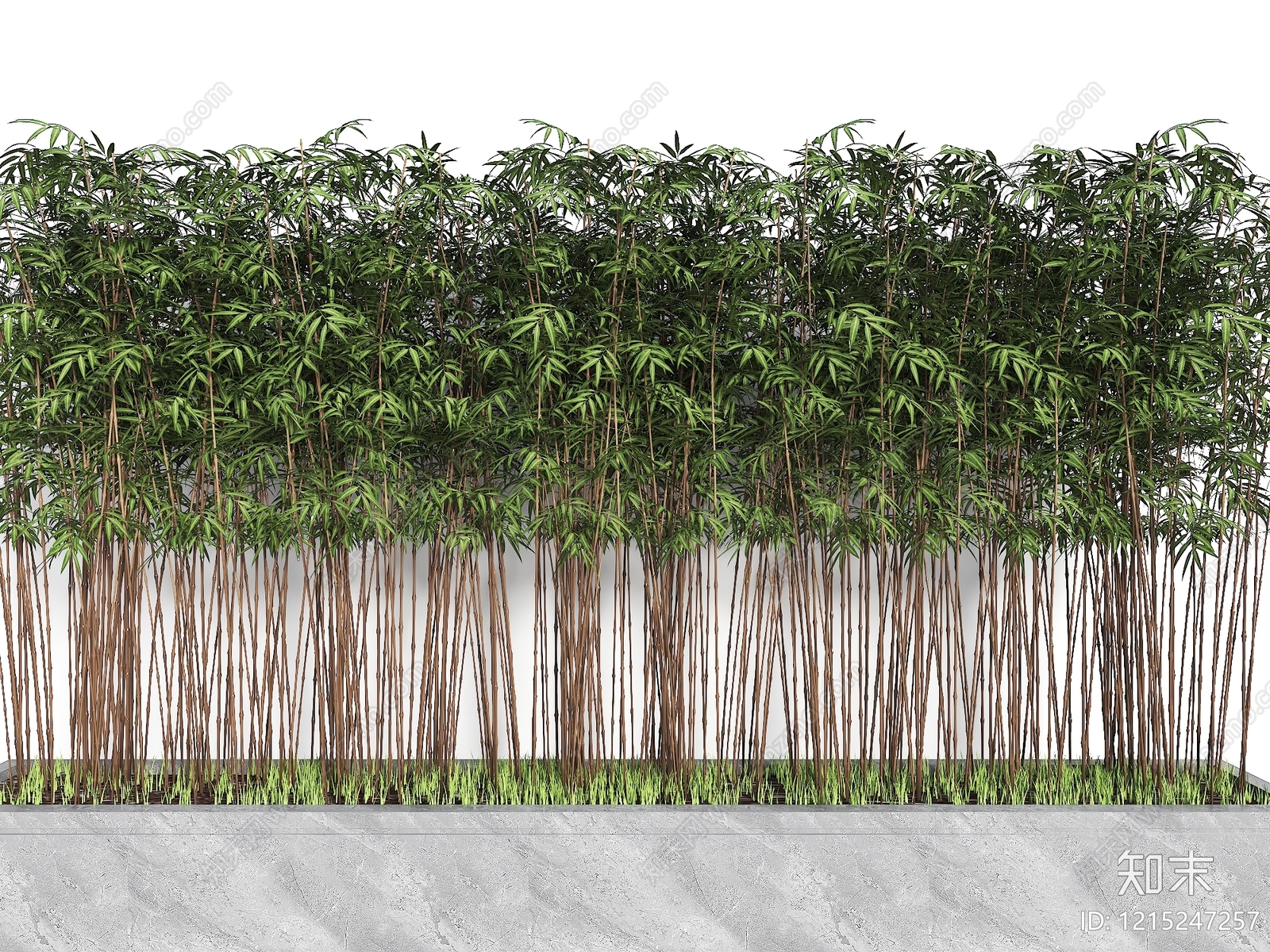 新中式景观竹子3D模型下载【ID:1215247257】