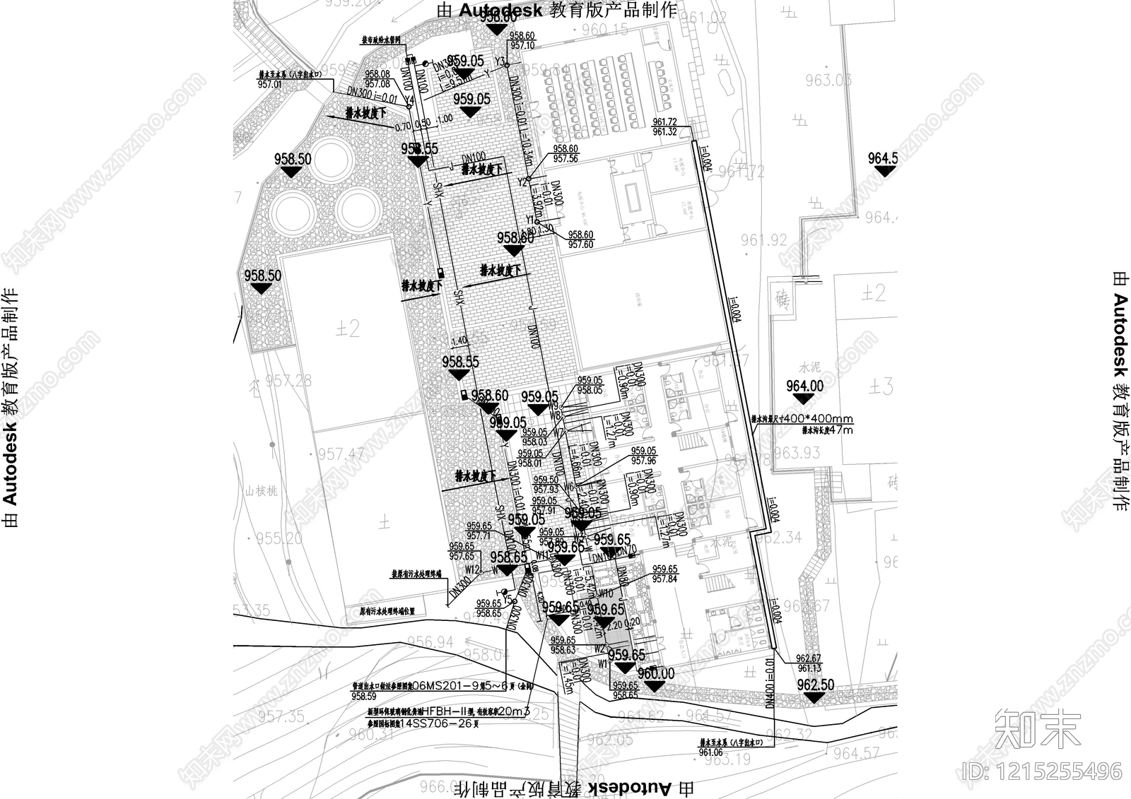 景观给排水施工图下载【ID:1215255496】