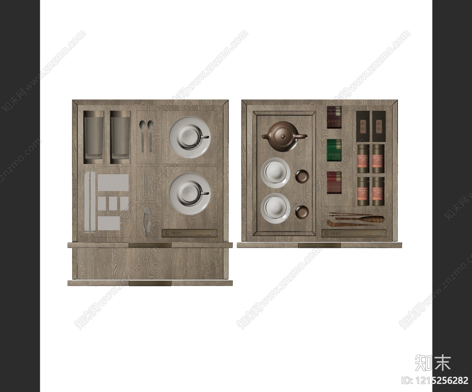 新中式其他柜子3D模型下载【ID:1215256282】