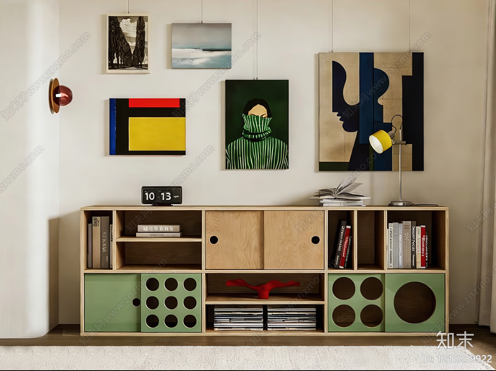 北欧家居客厅3D模型下载【ID:1215259922】