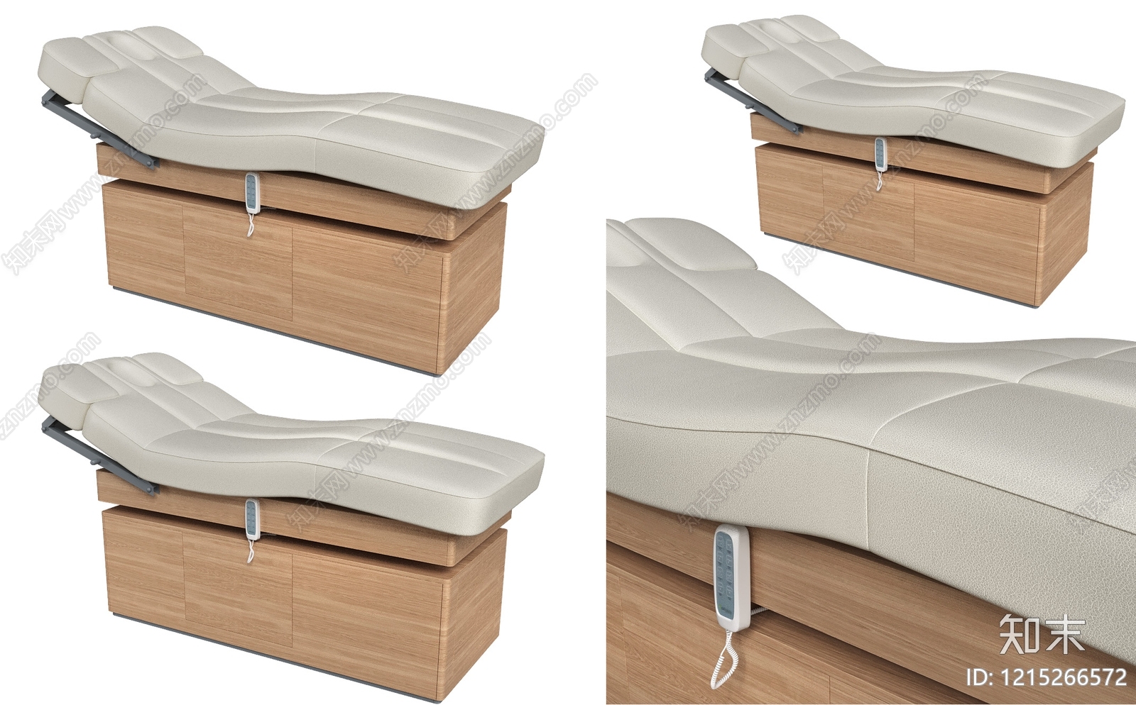 现代简约按摩床3D模型下载【ID:1215266572】