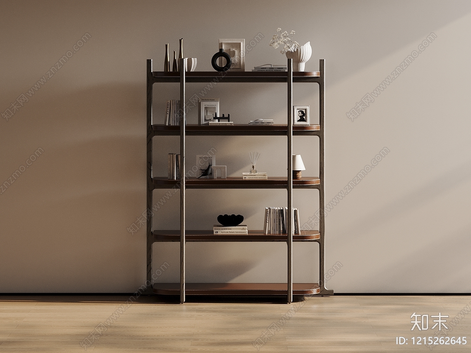 中古风书架3D模型下载【ID:1215262645】