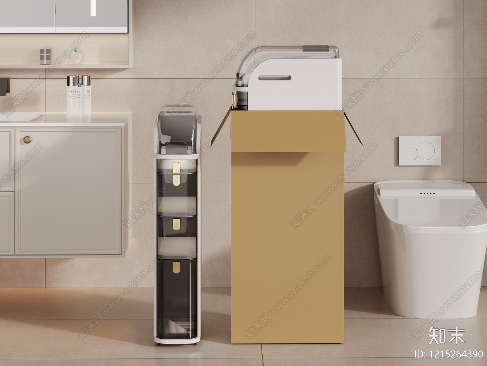 奶油风其他电器3D模型下载【ID:1215264390】