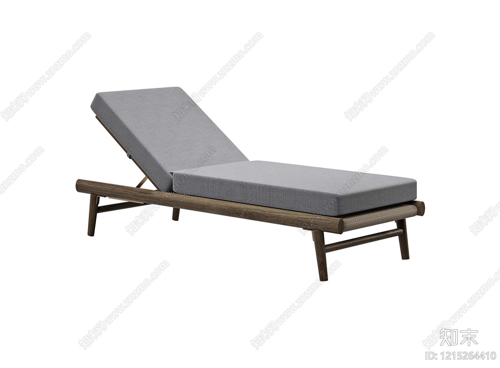 现代简约躺椅3D模型下载【ID:1215264410】
