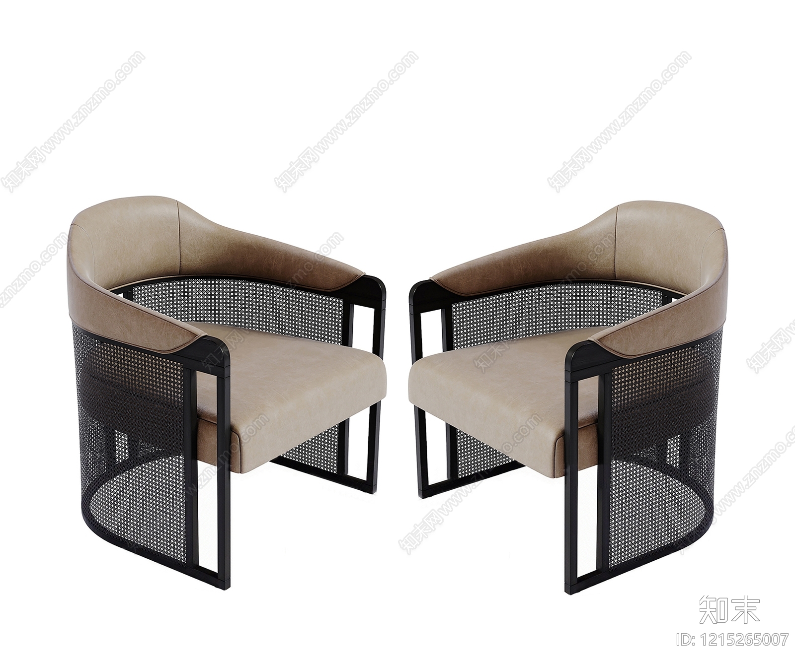 现代简约休闲椅SU模型下载【ID:1215265007】