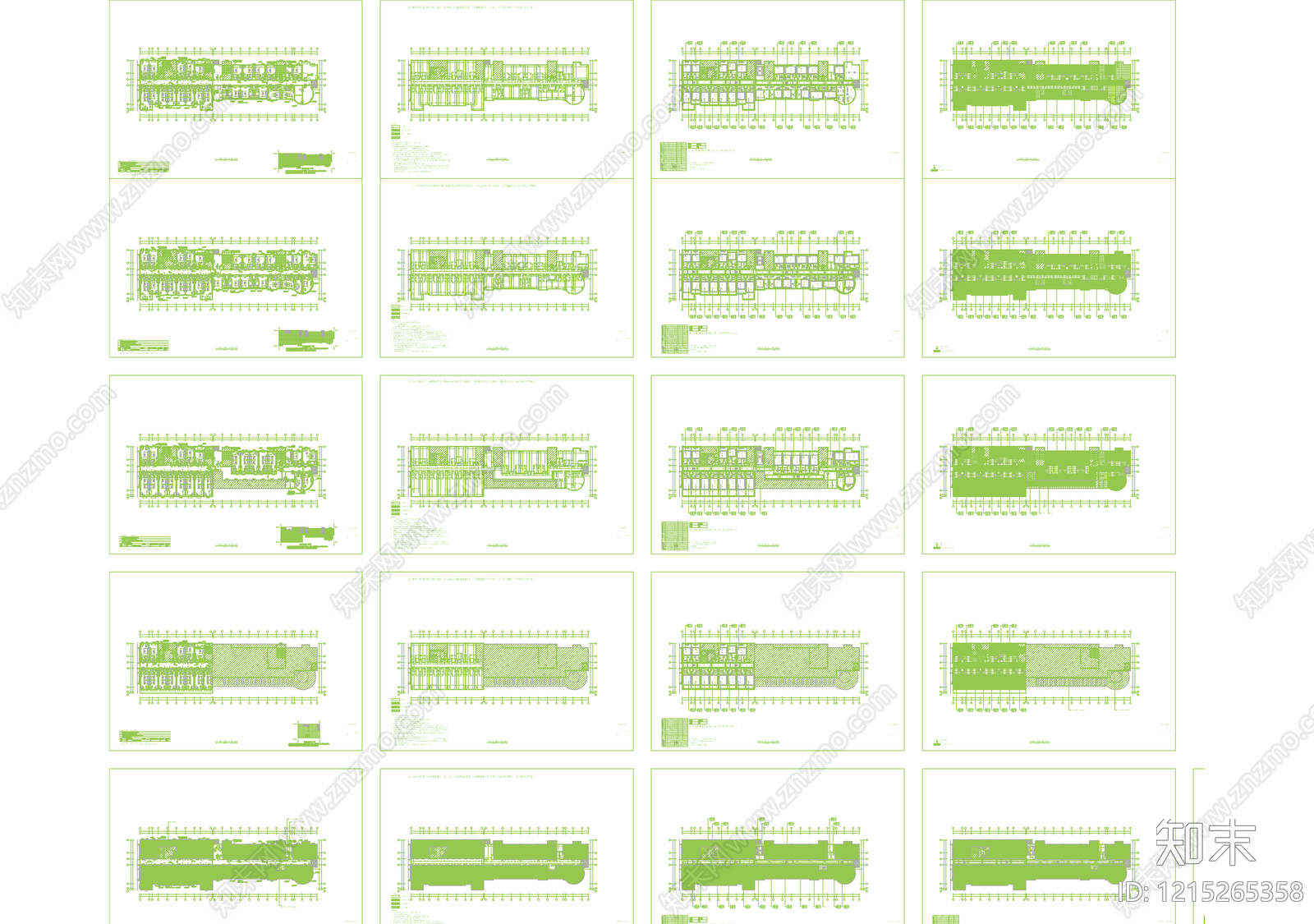 酒店客房施工图下载【ID:1215265358】
