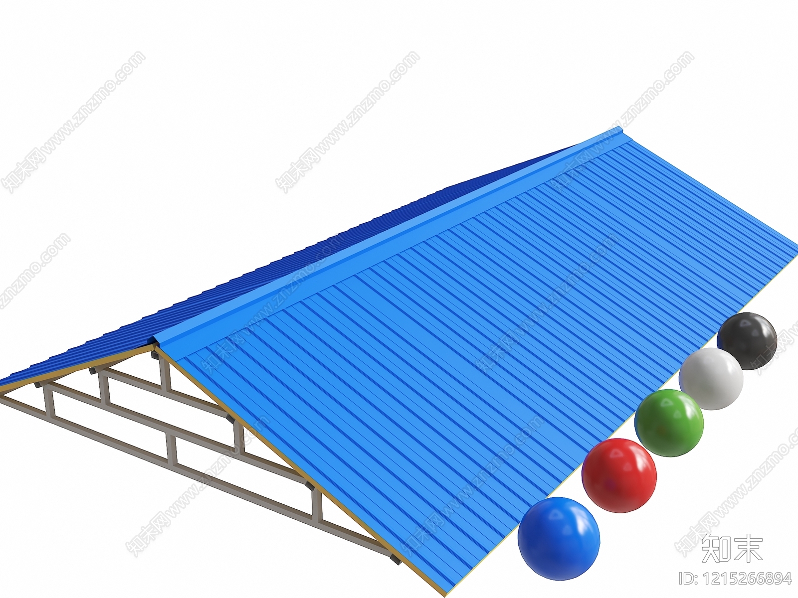 现代主义屋檐3D模型下载【ID:1215266894】