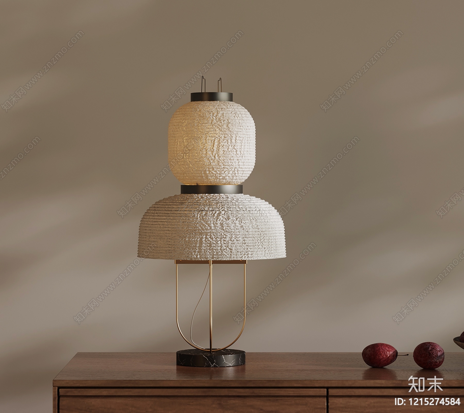 中古风台灯SU模型下载【ID:1215274584】