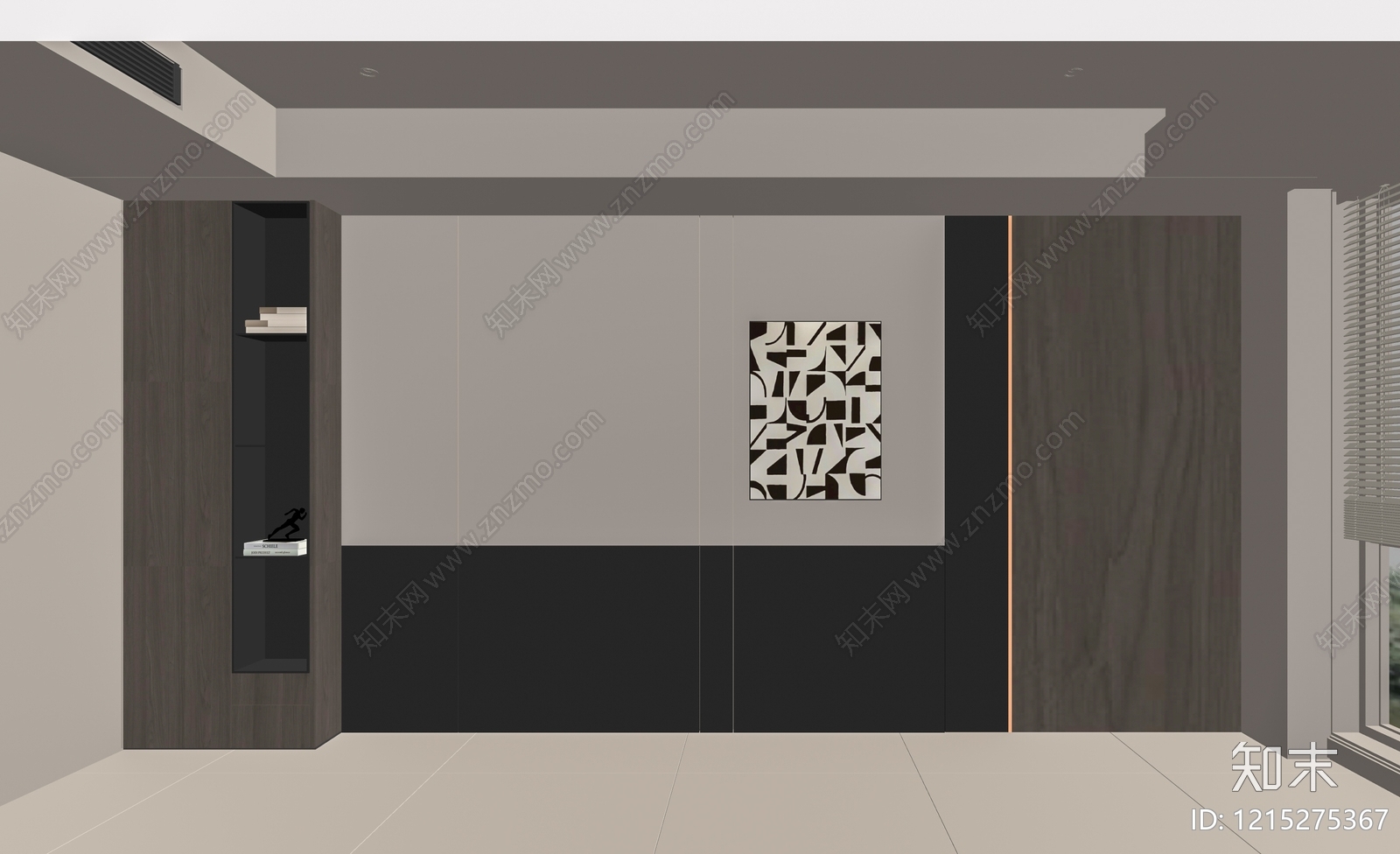 现代简约玄关SU模型下载【ID:1215275367】