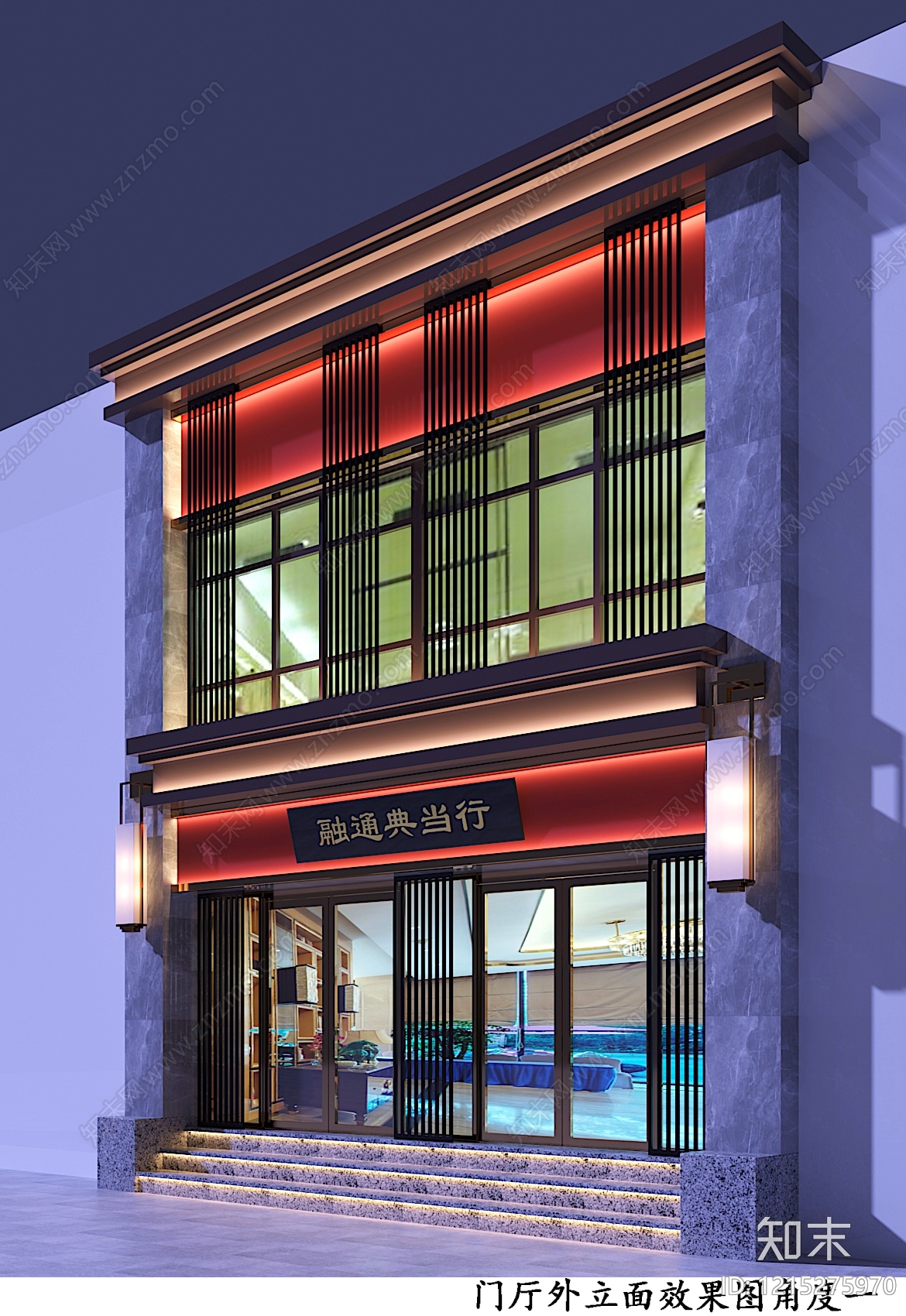 新中式其他商业空间3D模型下载【ID:1215275970】