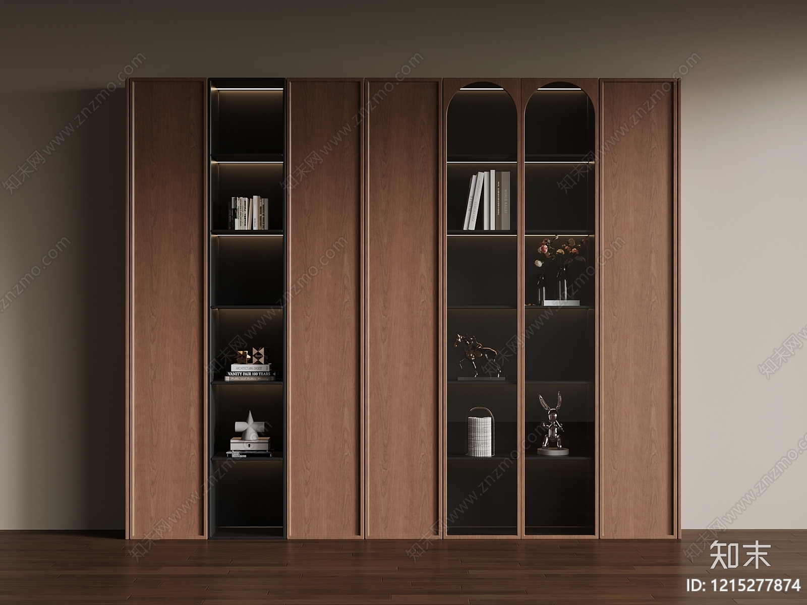 现代简约衣柜SU模型下载【ID:1215277874】