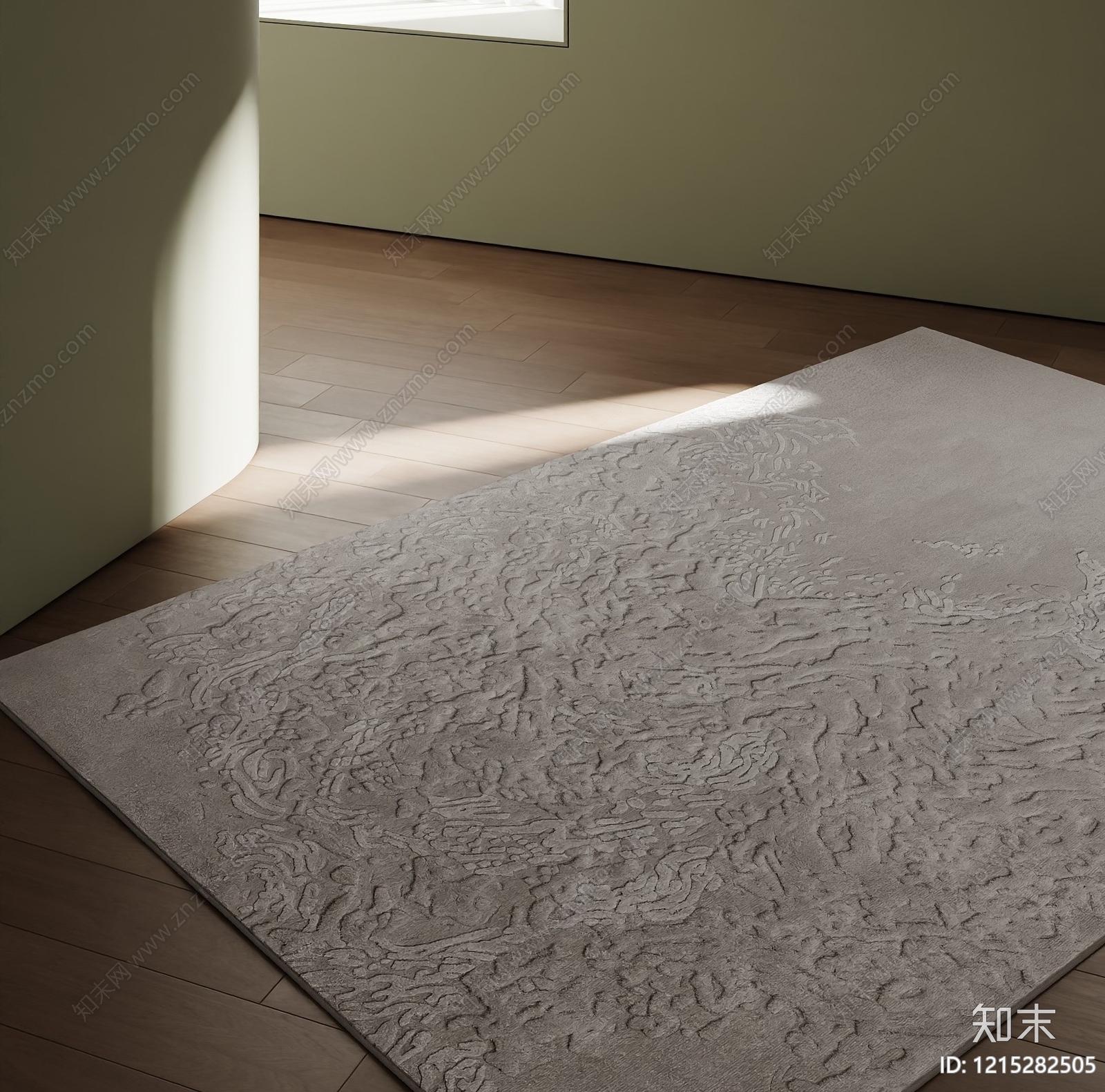 极简地毯SU模型下载【ID:1215282505】
