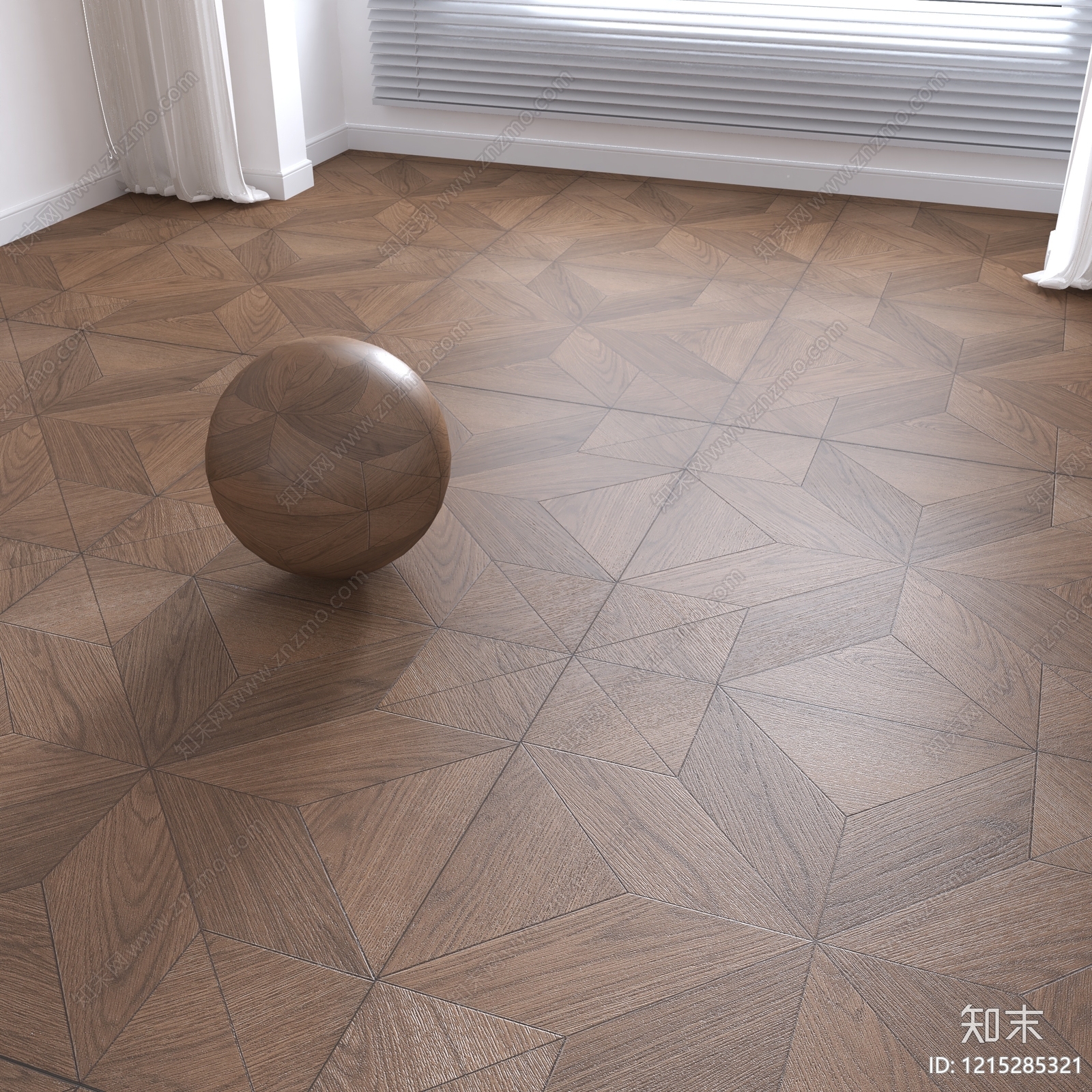 现代简约地板SU模型下载【ID:1215285321】