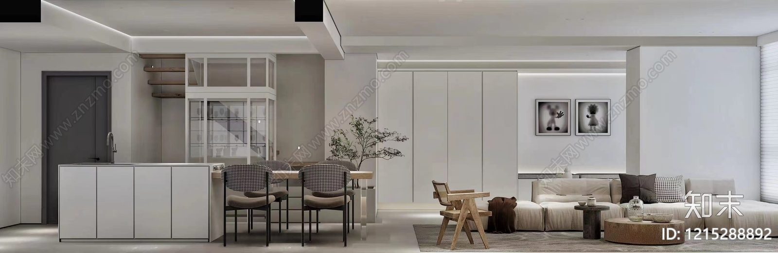 样板间cad施工图下载【ID:1215288892】