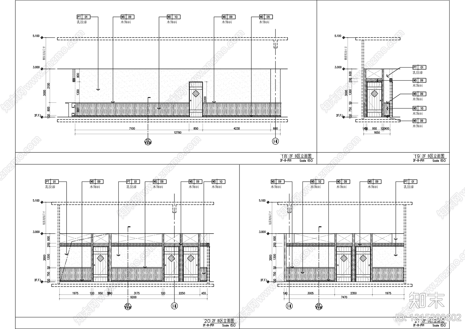 现代其他休闲娱乐空间cad施工图下载【ID:1215298602】