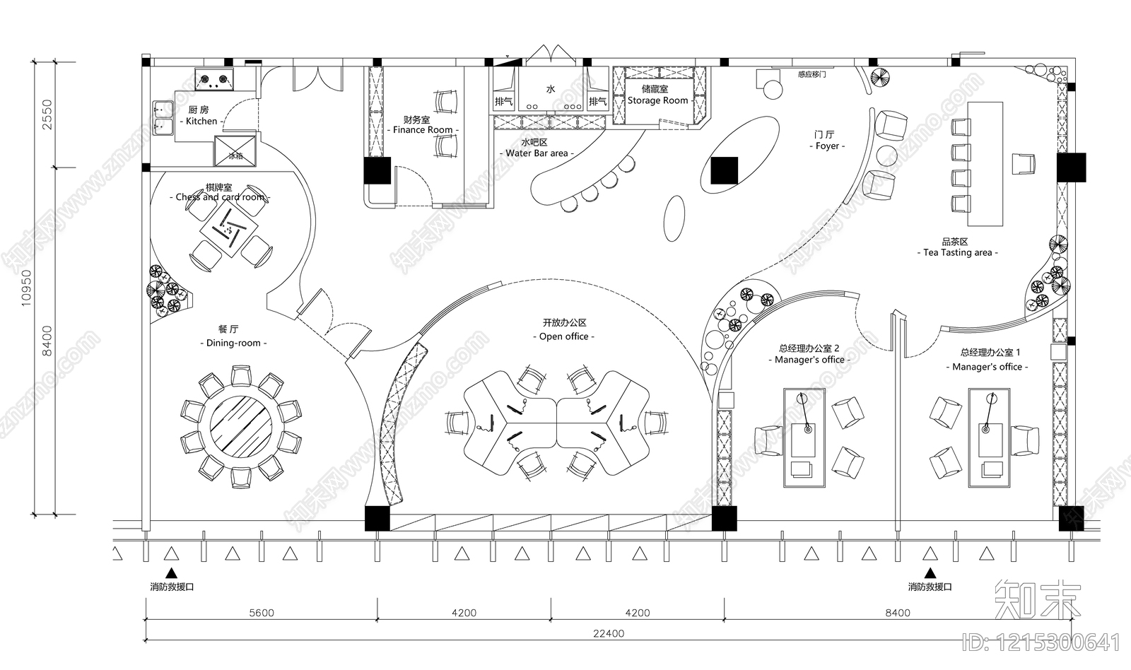 其他办公空间施工图下载【ID:1215300641】