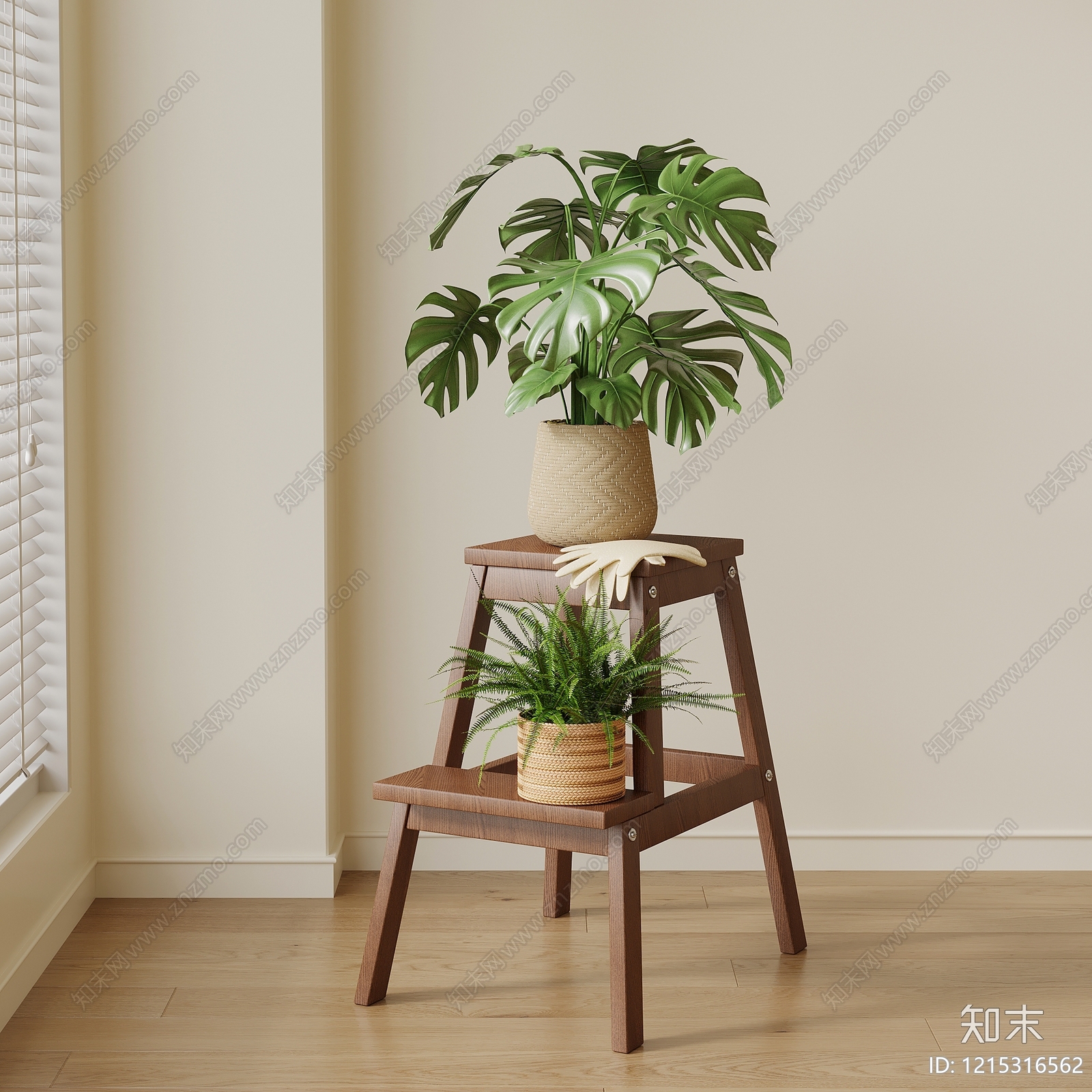 现代花几SU模型下载【ID:1215316562】