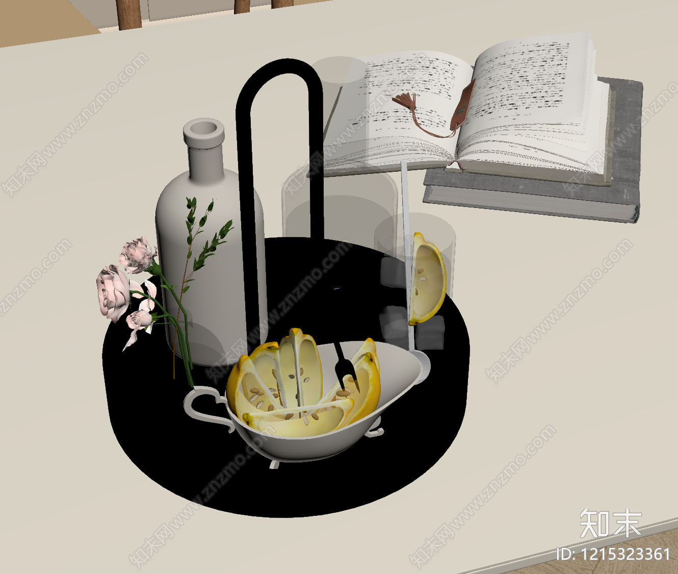 餐具SU模型下载【ID:1215323361】