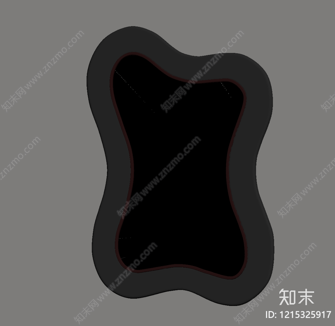 现代简约镜子SU模型下载【ID:1215325917】