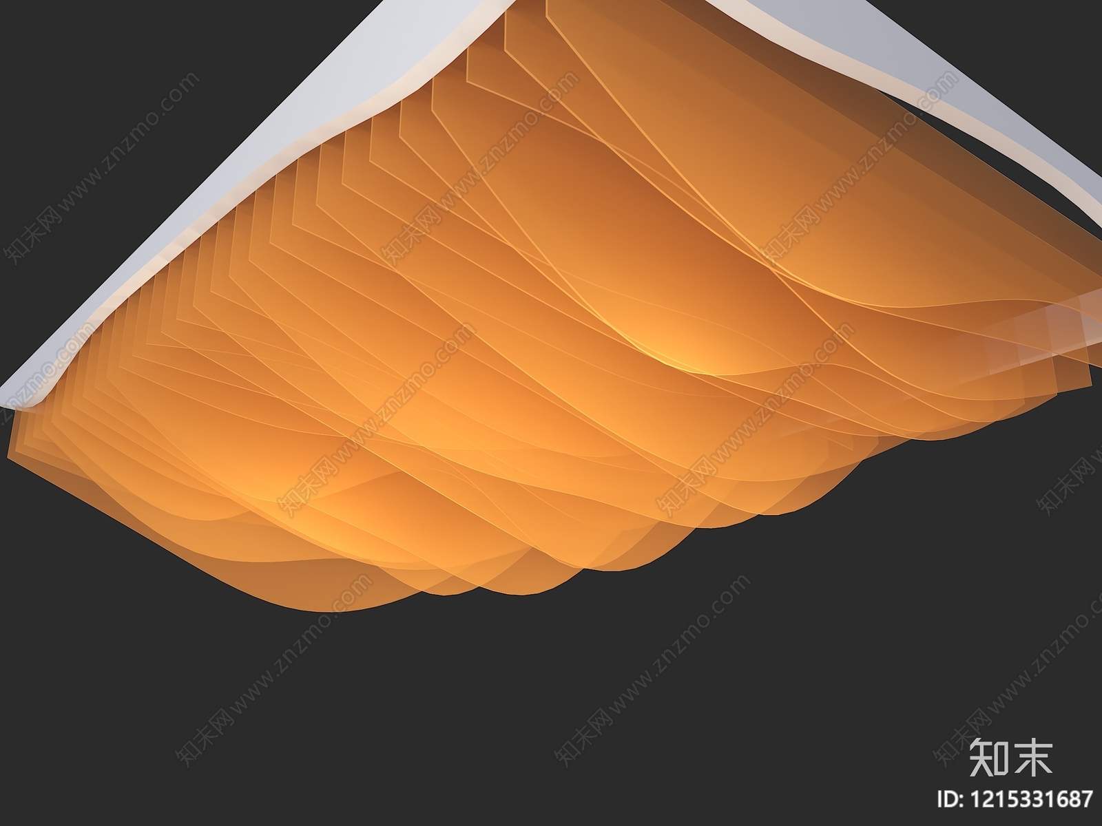 极简主义吊顶3D模型下载【ID:1215331687】