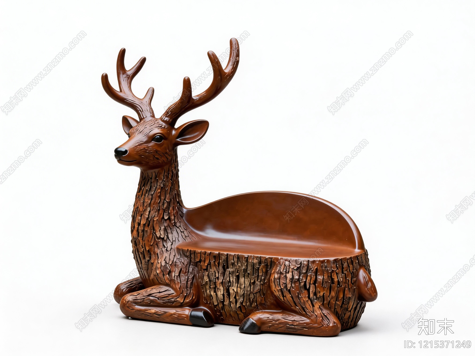 仿生设计公共座椅SU模型下载【ID:1215371249】