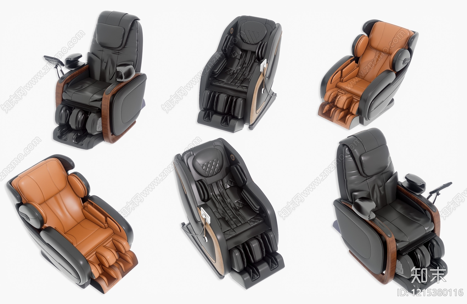 现代简约按摩椅3D模型下载【ID:1215380116】