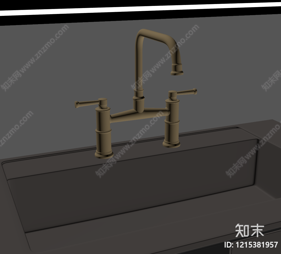 现代简约水龙头SU模型下载【ID:1215381957】