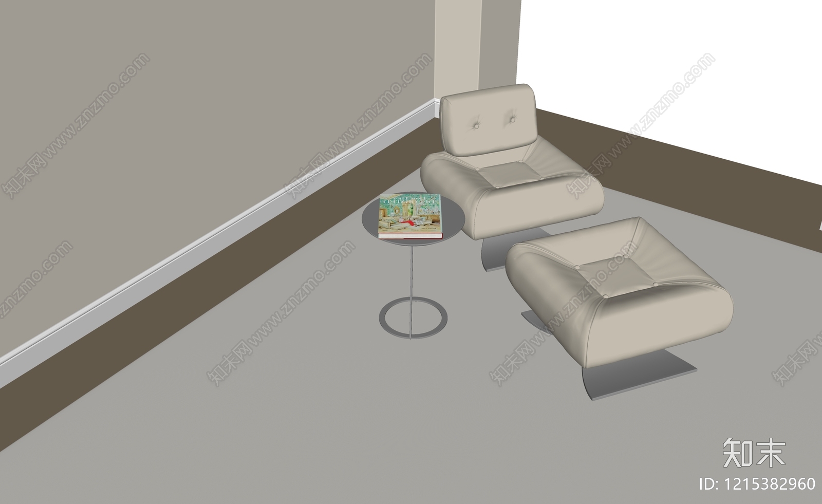 现代边几SU模型下载【ID:1215382960】
