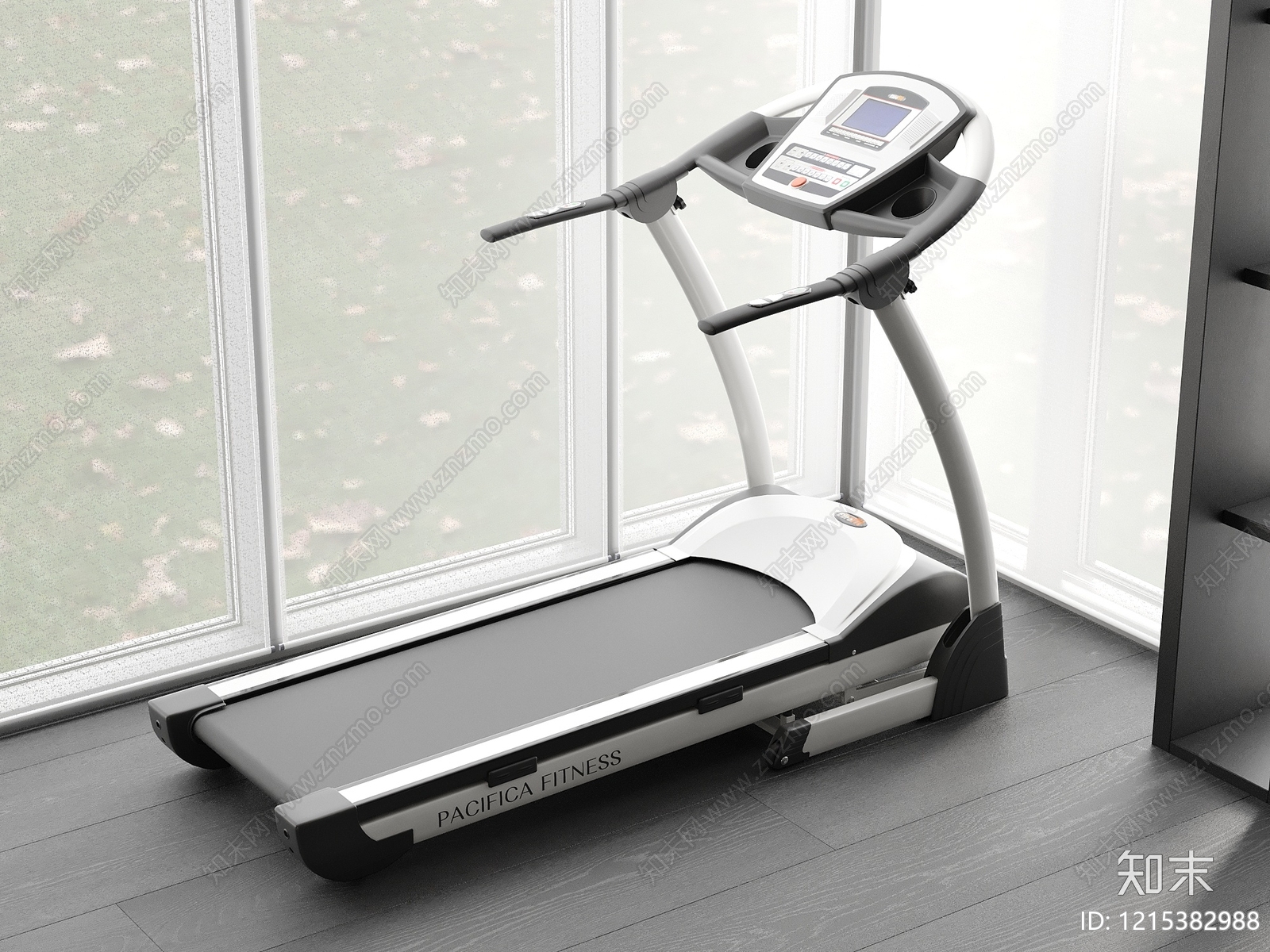 现代简约跑步机SU模型下载【ID:1215382988】