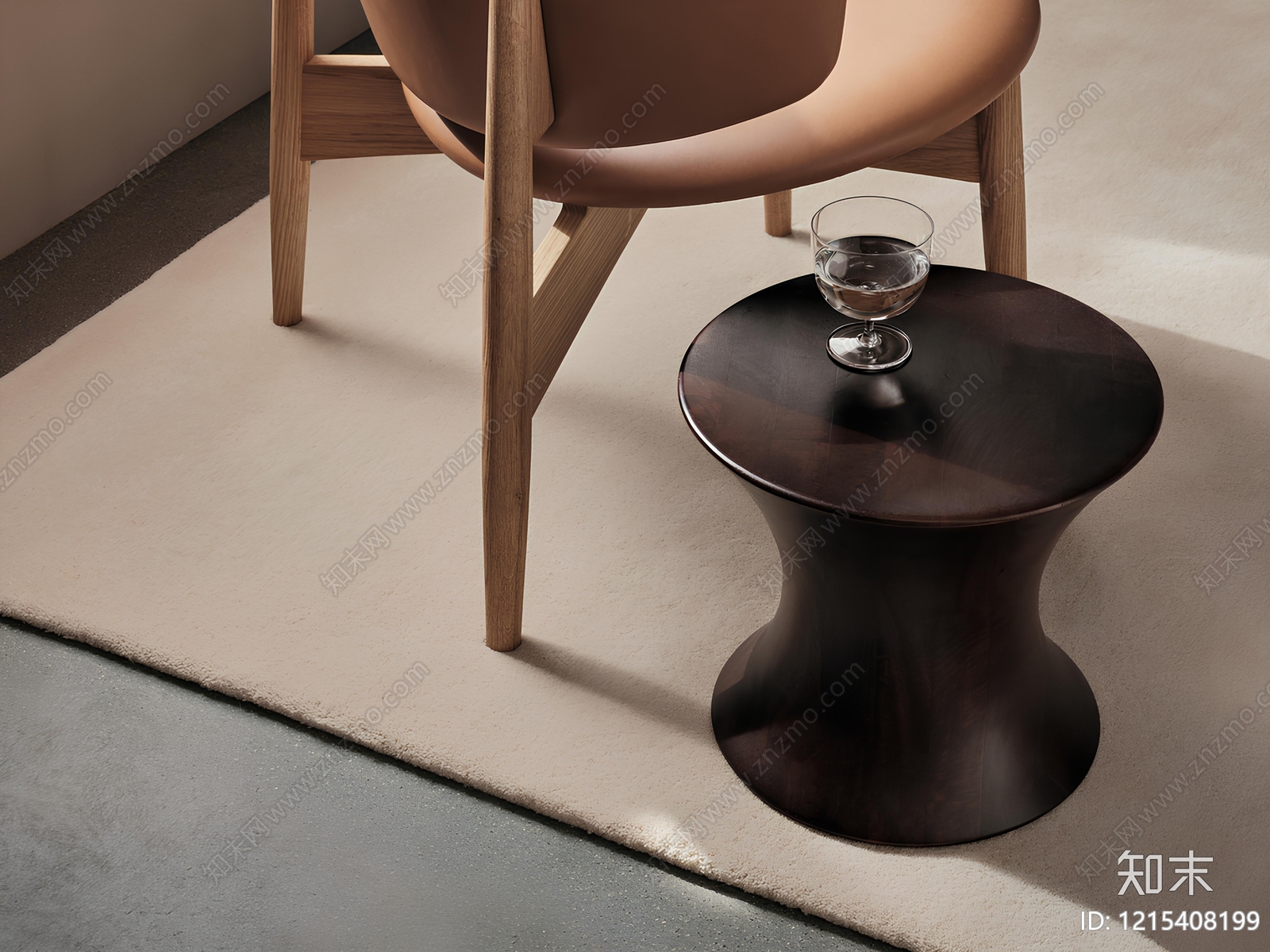 现代简约边几SU模型下载【ID:1215408199】