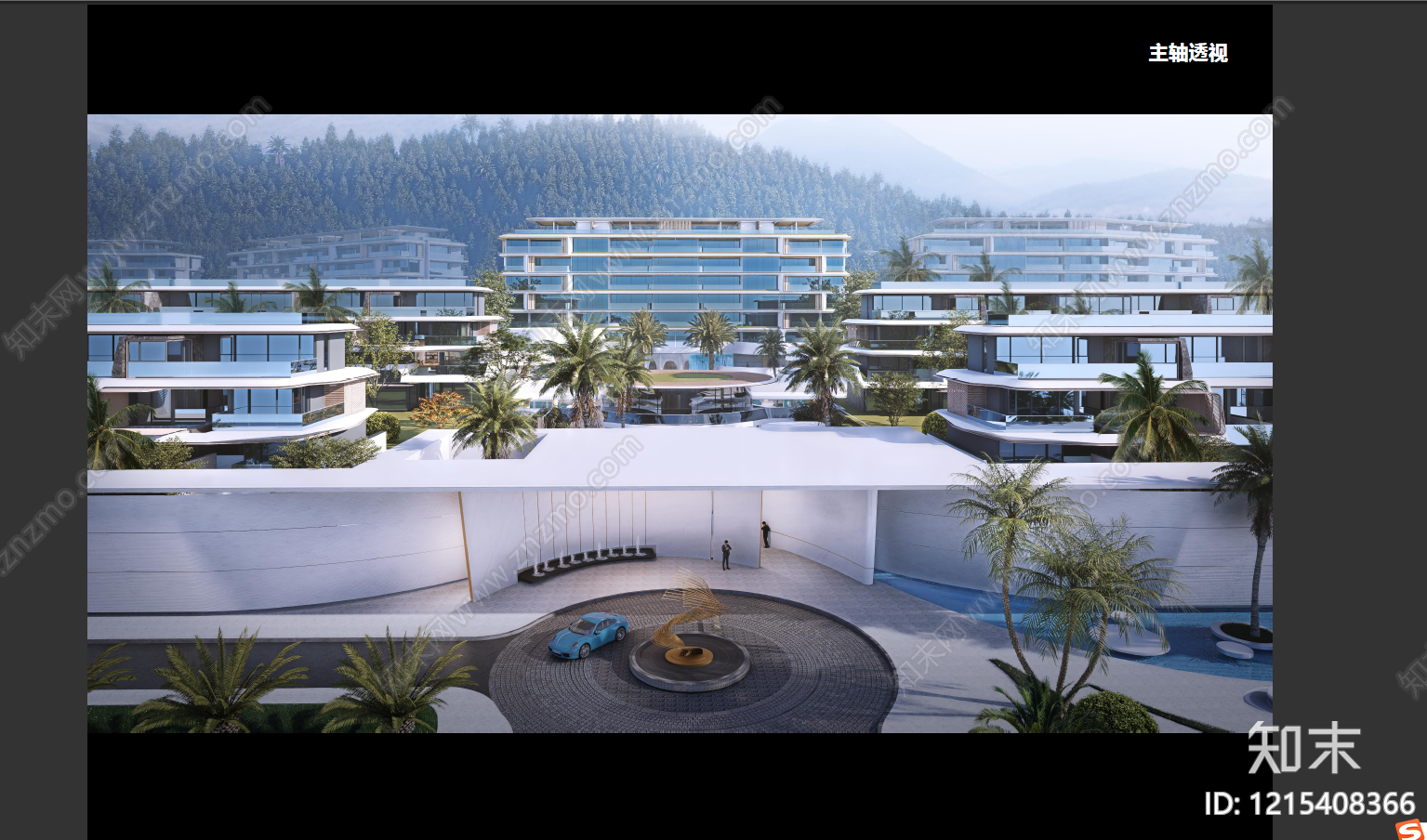 现代别墅建筑下载【ID:1215408366】