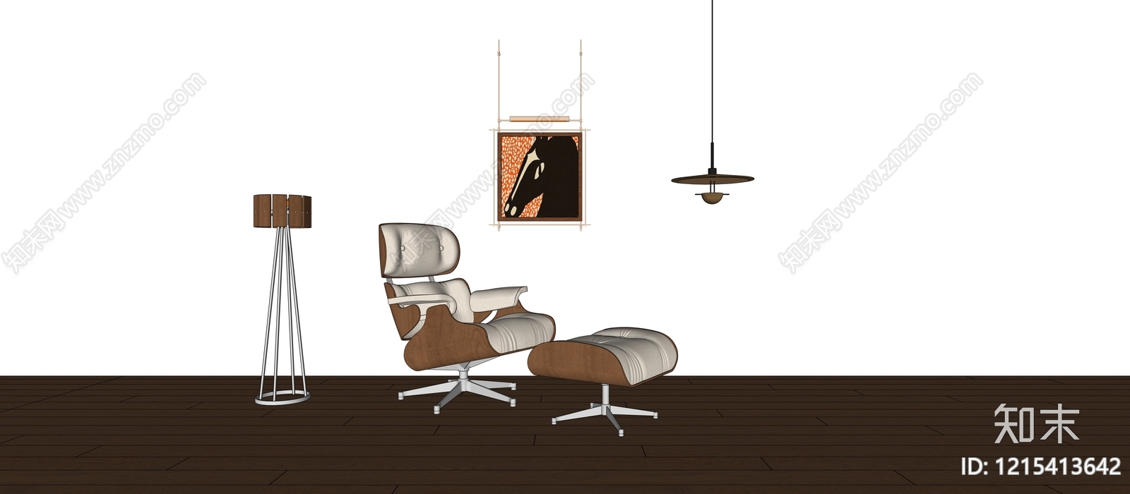 包豪斯躺椅3D模型下载【ID:1215413642】