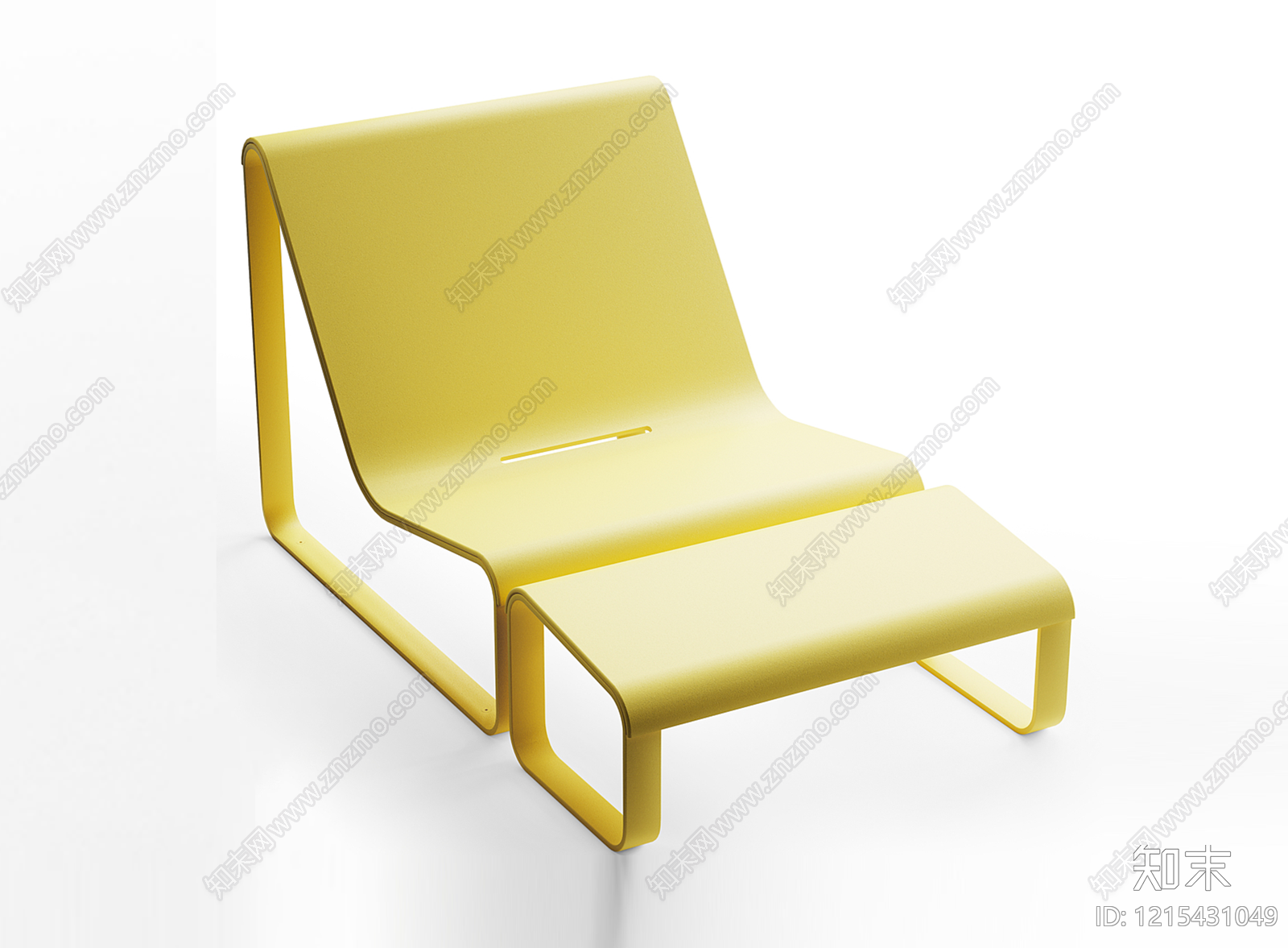 极简主义户外椅3D模型下载【ID:1215431049】