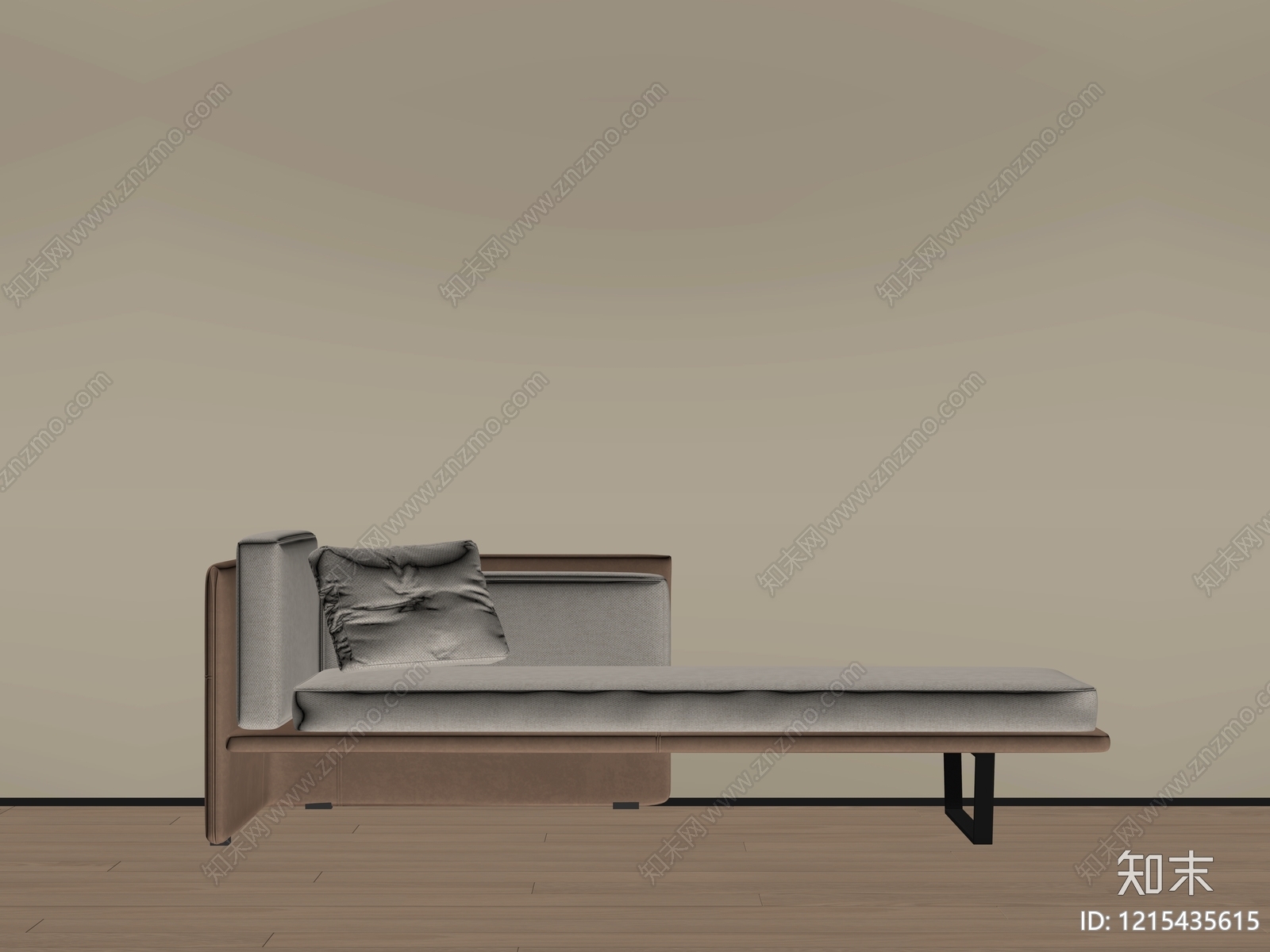 现代贵妃椅SU模型下载【ID:1215435615】