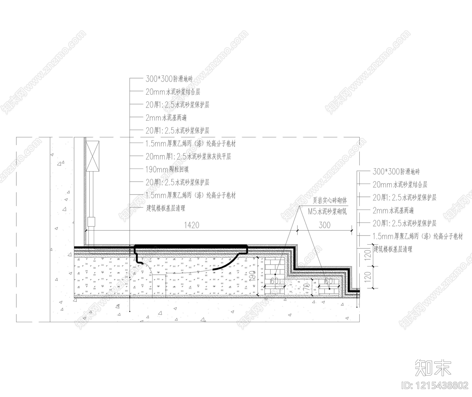 地台节点施工图下载【ID:1215438802】