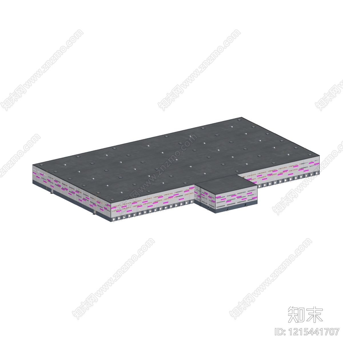 现代工业风仓库SU模型下载【ID:1215441707】