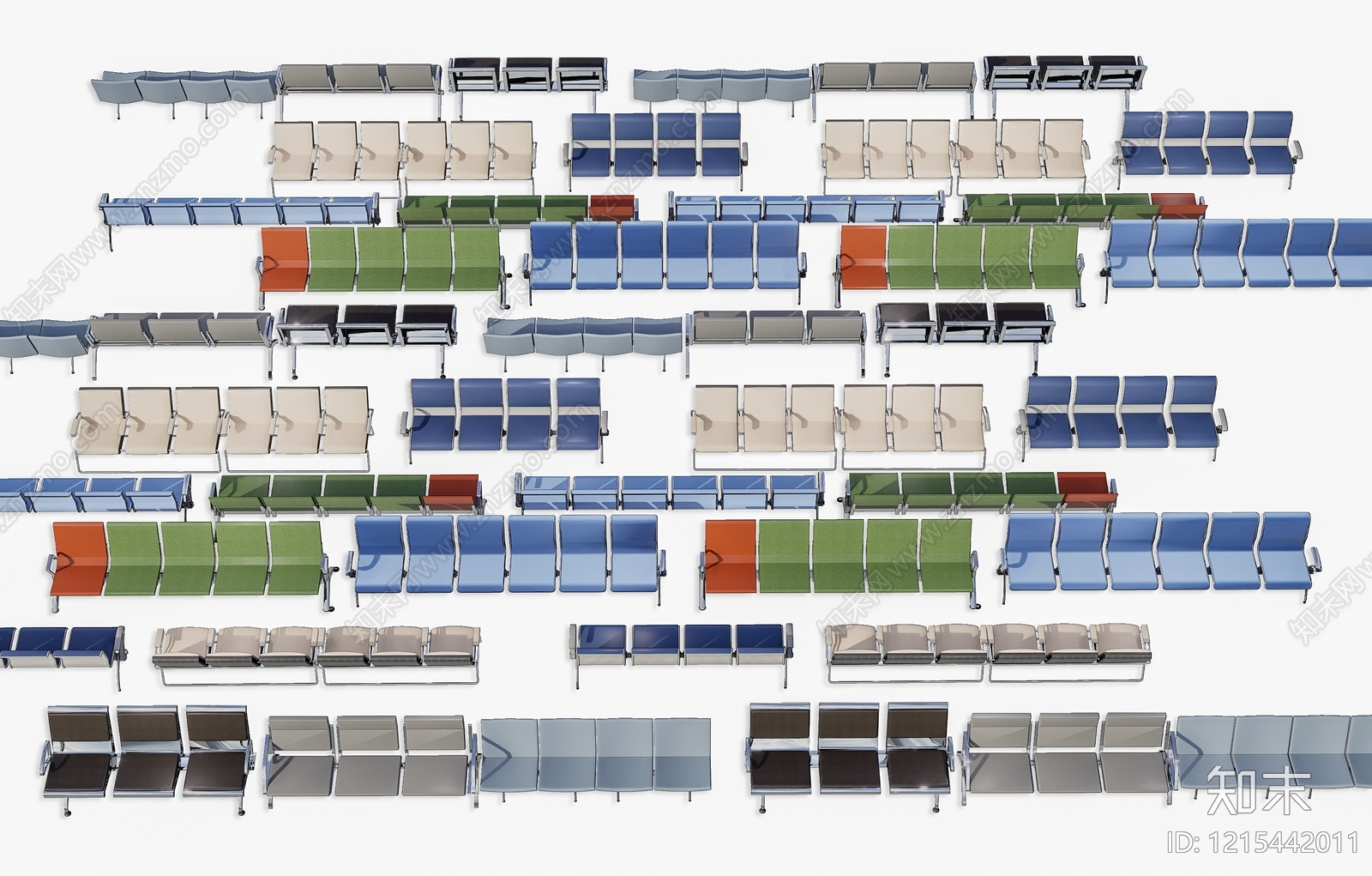 现代简约户外椅3D模型下载【ID:1215442011】