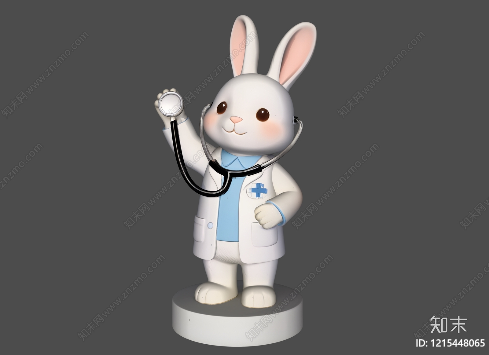 治愈系卡通雕塑摆件SU模型下载【ID:1215448065】