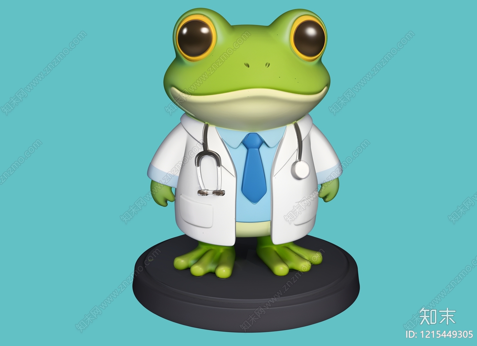 卡通写实风雕塑摆件SU模型下载【ID:1215449305】