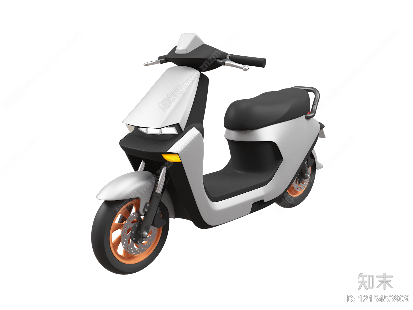 极简主义摩托车3D模型下载【ID:1215453909】