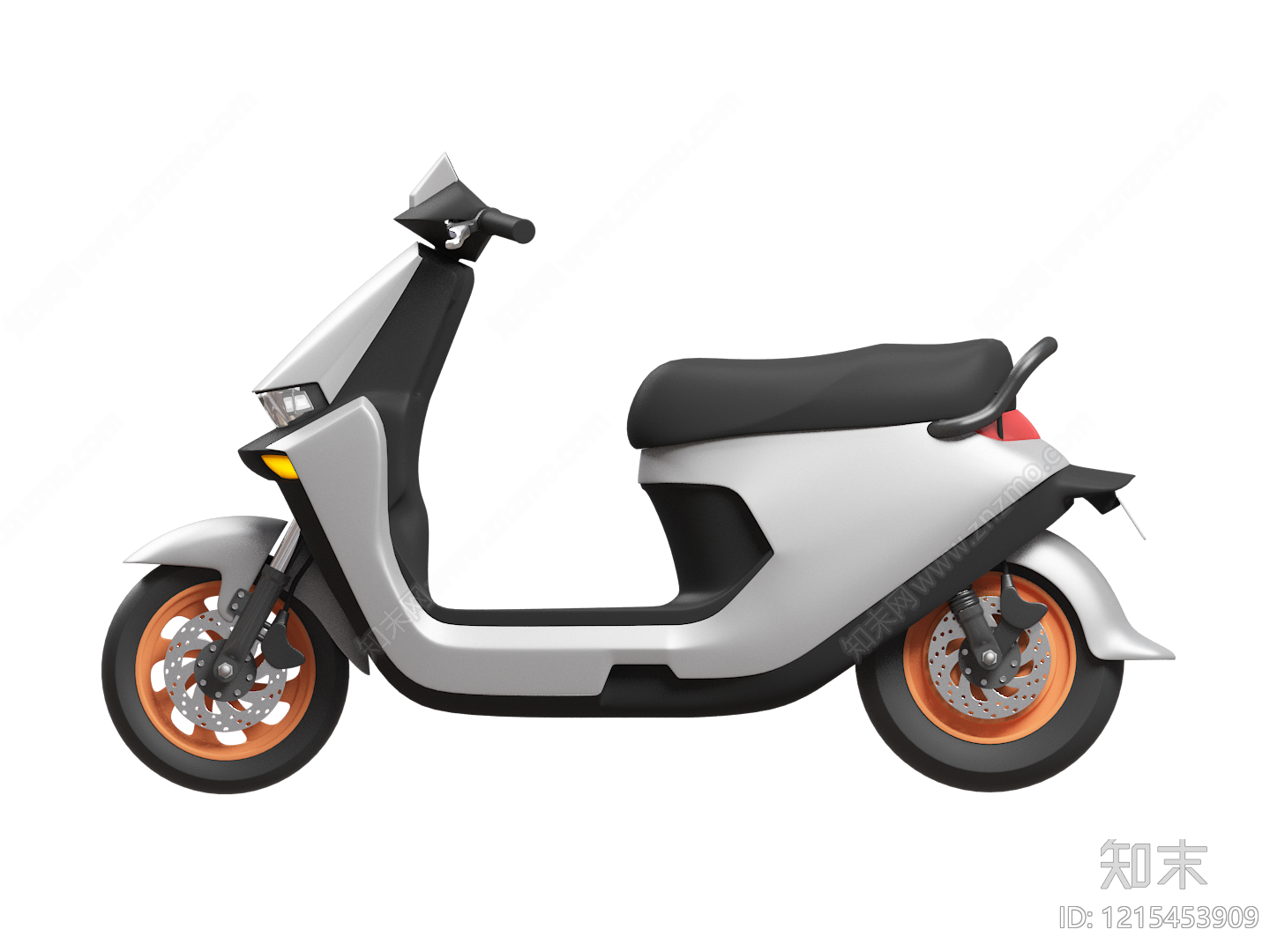 极简主义摩托车3D模型下载【ID:1215453909】